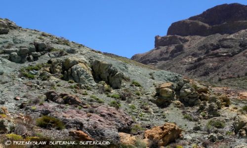 Zdjecie HISZPANIA / Teneryfa / Park Narodowy El Teide / Kolory El Teide 1