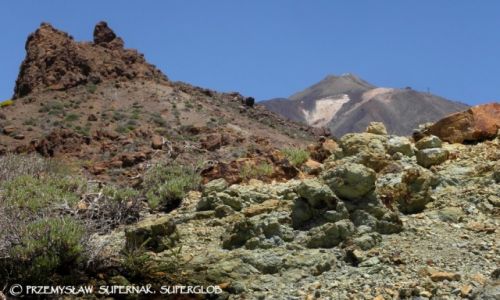 Zdjecie HISZPANIA / Teneryfa / Park Narodowy El Teide / Kolory El Teide 3