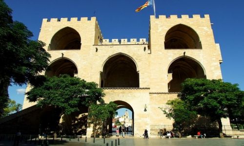 Zdjęcie HISZPANIA / Valencia / Valencia / old gate