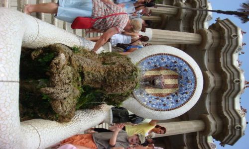 Zdjecie HISZPANIA / Barcelona / Park Guell / ...