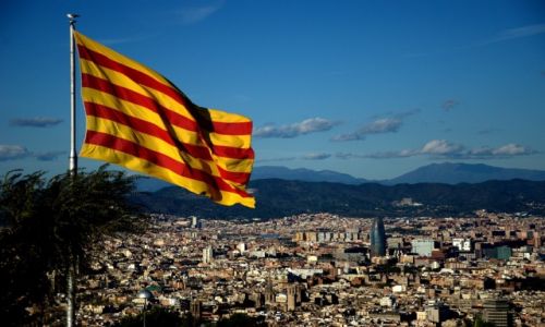 Zdjecie HISZPANIA / Barcelona / wzgórze Montjuic. / Barcelona.