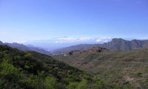 Zdjecie HISZPANIA / Wyspy Kanaryjskie / Gran Canaria / Widok na Teneryfę