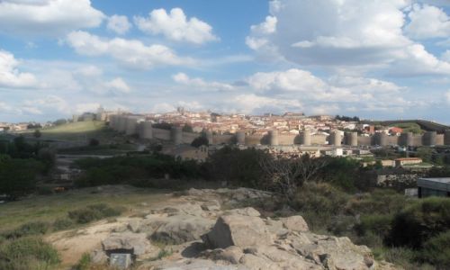Zdjcie HISZPANIA / Prowincja Avila rodkowa Hiszpania / Avila / Mury obronne Starego Miasta