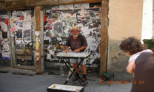 Zdjecie HISZPANIA / Segovia / Segovia- Hiszpania / Tworzący muzykę