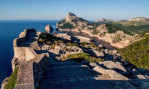 Zdjecie HISZPANIA / - / Majorka / widok z Mirador des Colomer 