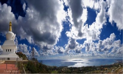 Zdjecie HISZPANIA / ANDALUSIA / Mlaga / Paronamica Templo Budista
