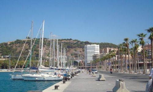 Zdjcie HISZPANIA / Andaluzja  / Malaga / port w Maladze