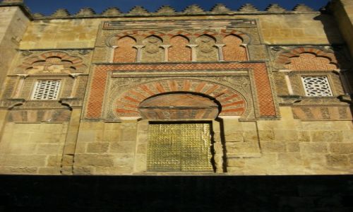 HISZPANIA / Andaluzja / Kordoba / Dzrwi meczetu