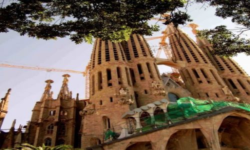 Zdjcie HISZPANIA / Katalonia / Barcelona / Sagrada Familia 2