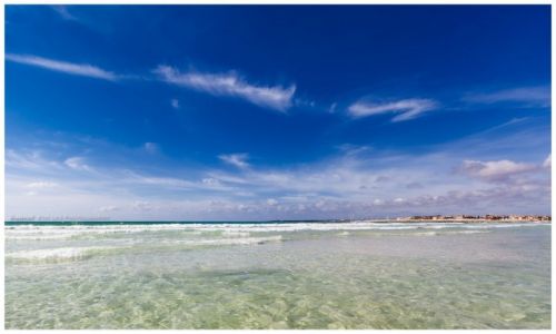 Zdjęcie HISZPANIA / Mallorca / Es Trenc / Mediteranean Sky