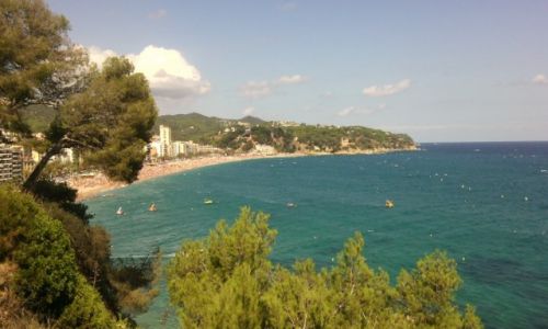 Zdjecie HISZPANIA / Lloret de Mar / plaa / plaa w Lloret de Mar