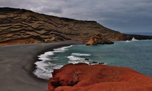 Zdjcie HISZPANIA / Lanzarote / El Golfo / ywioy...