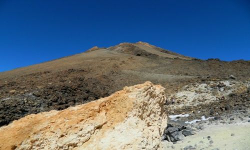 Zdjcie HISZPANIA / teneryfa / wulkan teide  / widoi na wulkan