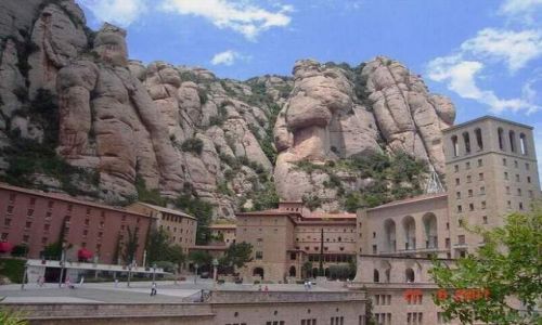 Zdjęcie HISZPANIA / Katalonia / Monserat / Klasztor na Montserrat