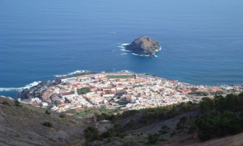 Zdjcie HISZPANIA / Santa Cruz de Tenerife / Garachico / May klejnot Teneryfy