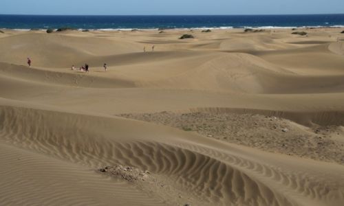Zdjecie HISZPANIA / Gran Canaria / Maspalomas / Kanaryjska pustynia