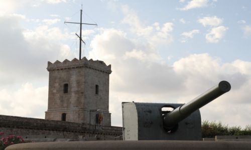 Zdjcie HISZPANIA / KATALONIA / BARCELONA  / ZAMEK DE MONTJUIC 