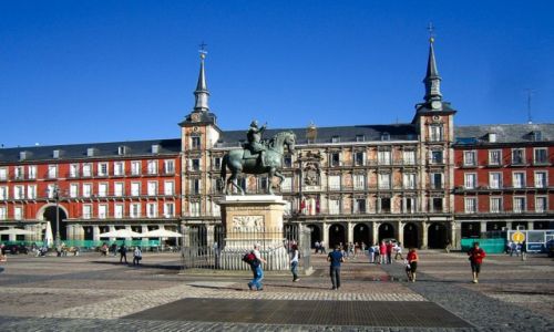 Zdjęcie HISZPANIA / Madryt / Plaza Major / Poranek w Madrycie