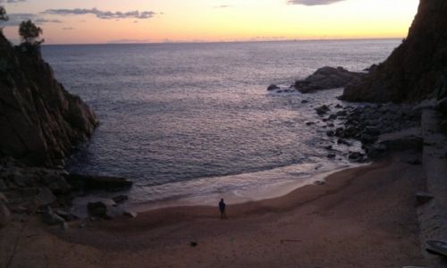 Zdjcie HISZPANIA / Katalonia / Tossa de Mar / Tossa de Mar- plaa zakochanych