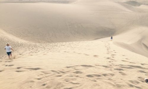 Zdjecie HISZPANIA / Gran Canaria / Maspalomas / Gdzie ta droga?