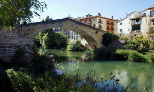 Zdjecie HISZPANIA / Navarra  / Sansol / Most
