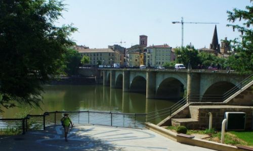Zdjęcie HISZPANIA / La Rioja / Navarreta / Nad rzeką Ebro