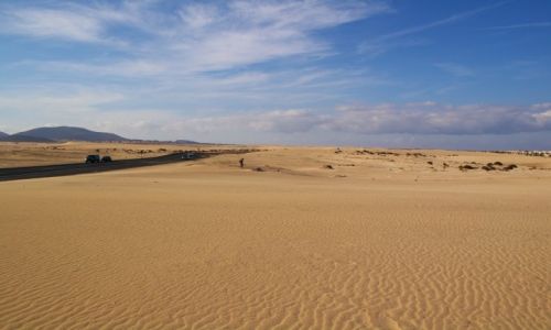 Zdjęcie HISZPANIA / Wyspy Kanaryjskie / Fuerteventura / Wydmy