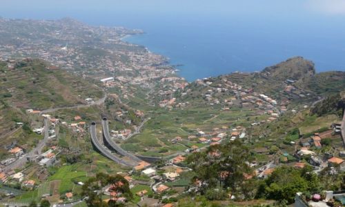 Zdjecie HISZPANIA / Madera / Cabo Girao / Widok z lewad