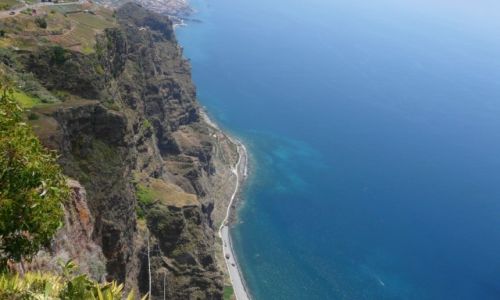 Zdjecie HISZPANIA / Madera / Cabo Girao / Widok z platformy widokowej