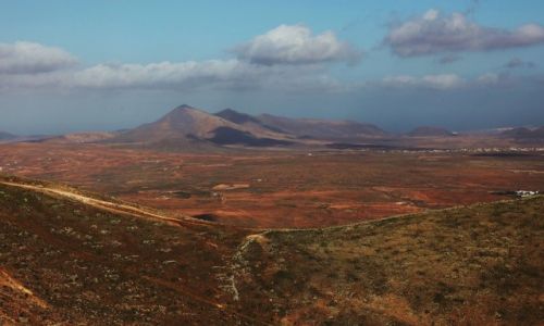 Zdjcie HISZPANIA / Fuerteventura/Wyspy Kanaryjskie / Mirador Morro Velosa / Costa Antigua