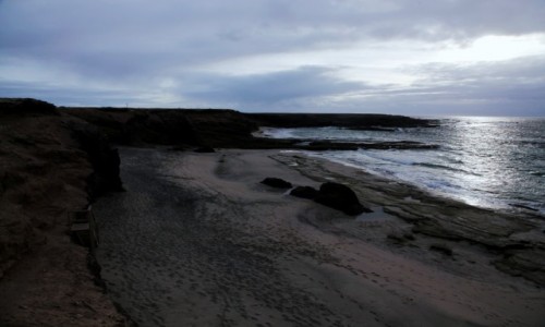 Zdjcie HISZPANIA / Fuerteventura/Wyspy Kanaryjskie / Pwysep Jandia/ Punta del Tigre / Plaa oczu