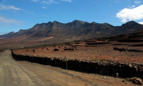 Zdjcie HISZPANIA / Fuerteventura/Wyspy Kanaryjskie / Pwysep Jandia / Droga na Cofete