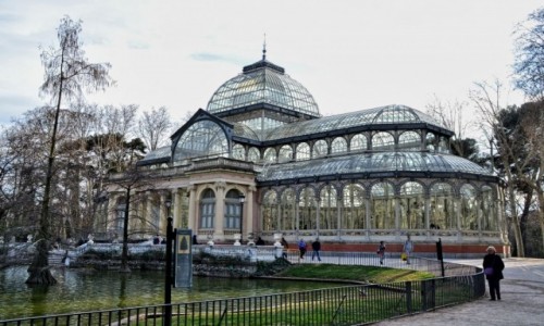Zdjecie HISZPANIA / Madryt / Park Retiro / Palacio de Cristal del Retiro