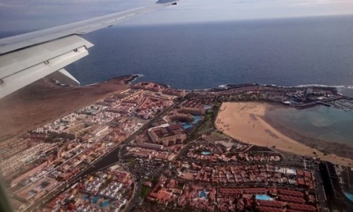 Zdjecie HISZPANIA / Fuerteventura / Fuerteventura / Widok z samolotu ;)
