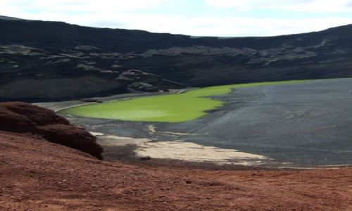 Zdjecie HISZPANIA / Wyspy Kanaryjskie / Lanzarote / Zielona Laguna