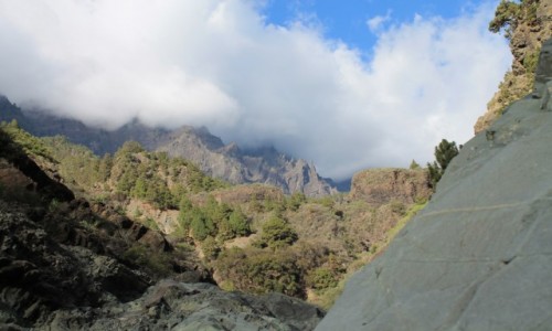 Zdjcie HISZPANIA / Wyspy Kan. / la Caldeira de Taburiente / La Palma