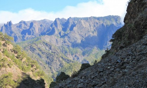 Zdjcie HISZPANIA / Wyspy Kan. / la Caldeira de Taburiente / La Palma