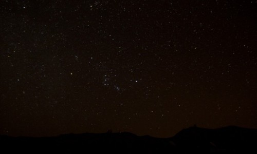 Zdjęcie HISZPANIA / Wyspy Kanaryjskie / La Palma - Roque de los Muchachos / gwiazdy nad La Palmą