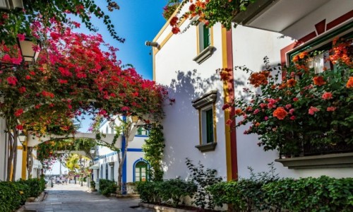 Zdjęcie HISZPANIA / Gran Canaria / Puerto de Mogan / Romantyczne Puerto de Mogan