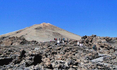 Zdjcie HISZPANIA / Wyspy Kanaryjskie / Teneryfa, Park Narodowy del Teide / Prawie na szczycie.