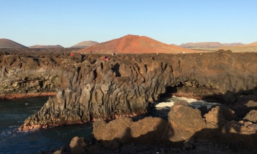 Zdjcie HISZPANIA / Los Hervideros / Lanzarote / Los Hervideros