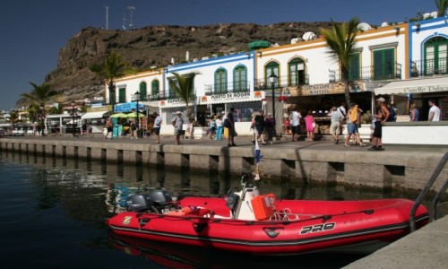 Zdjcie HISZPANIA / Gran Canaria / Puerto de Mogan / Kolorowo