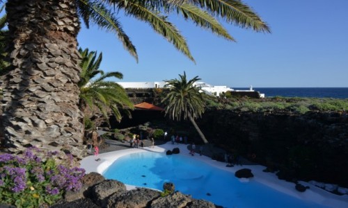 Zdjęcie HISZPANIA / Jameos del Agua / Lanzarote / Dzieło Césara Manrique