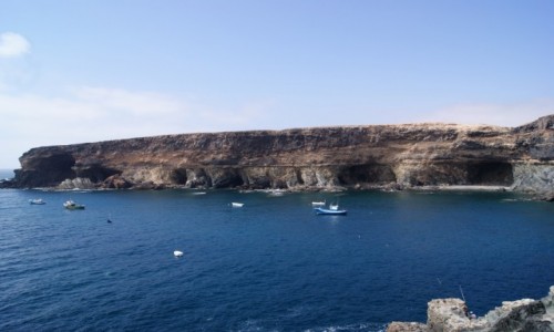Zdjcie HISZPANIA / Fuerteventura / Ajuy / Zatoczka