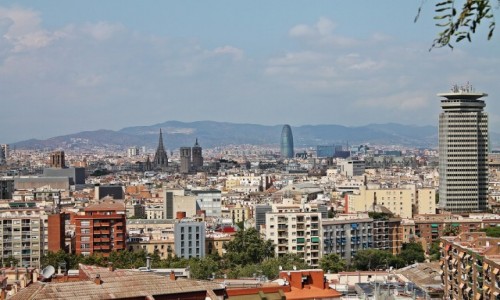 Zdjcie HISZPANIA / Catalonia / Barcelona / Panorama Barcelony