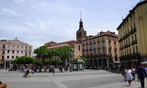 Zdjęcie HISZPANIA / Castilla y León / Segovia / Plaza Mayor II