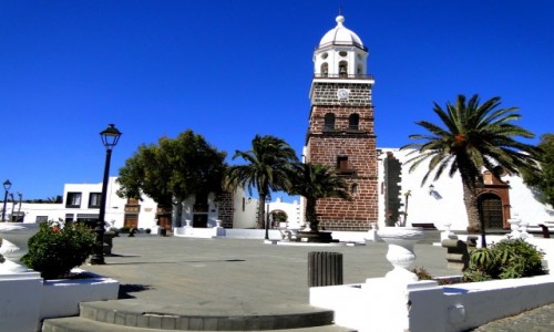 HISZPANIA / Wyspy Kanaryjskie / Lanzarote / Pocztwka z Lanzarote - Teguise.