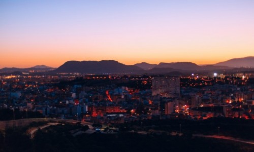 Zdjęcie HISZPANIA / Comunidad Valenciana / Alicante / Widok z zamku Santa Barbara