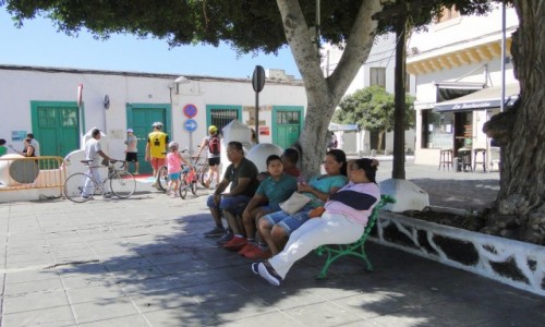 HISZPANIA / Wyspy Kanaryjskie / Lanzarote, Arrecife / Z serii: Boe Ciao w Arrecife (2).