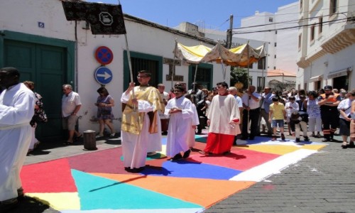 HISZPANIA / Wyspy Kanaryjskie / Lanzarote, Arrecife / Z serii: Boe Ciao w Arrecife (10)